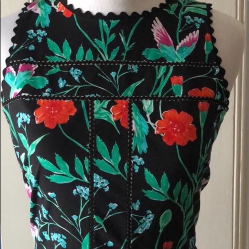 Kate Spade Jardin Hummingbird Dress - Picture 3 of 5